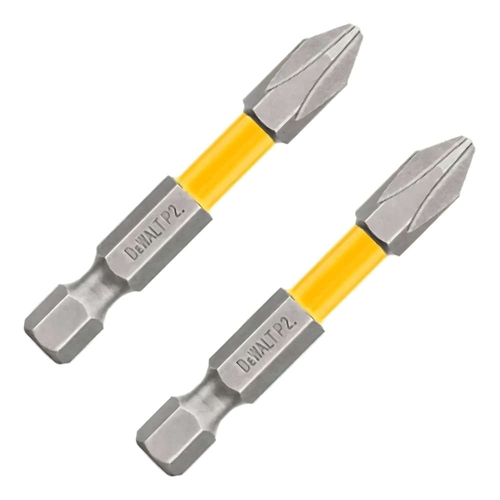 Jogo de Bits de Impacto PH2 50mm MaxFit Ultra com 2 Pecas DWAF2PH2-2H Dewalt